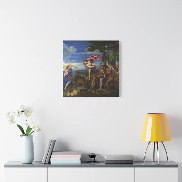 8675846164039899014_2048.jpeg Bacchus and Ariadne - Titian (c. 1520-23) - Renaissance Canvas Print
