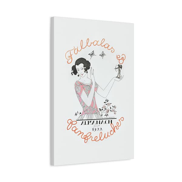 9006181163978911481_2048.jpeg Falbalas et Fanfreluches, Almanach pour 1922 - George Barbier (1922) - Art Deco Canvas Print
