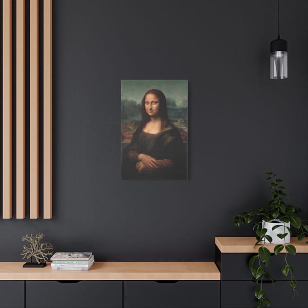 9062132671187774886_2048.jpeg Mona Lisa - Leonardo da Vinci (c. 1503-06) - Renaissance Canvas Print