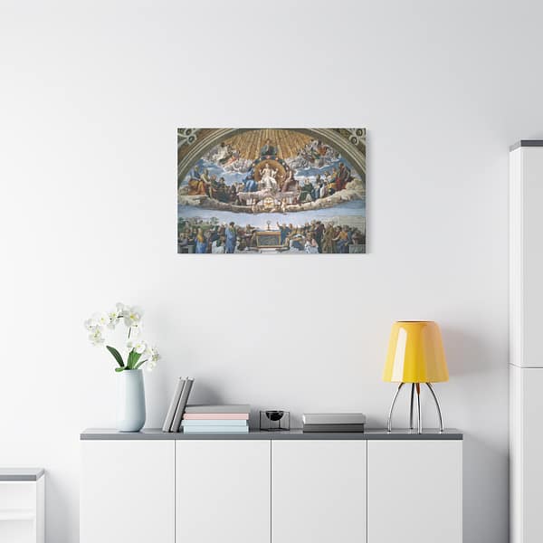 9225439092595728861_2048.jpeg The Disputation of the Holy Sacrament - Raphael (1509-10) - Renaissance Canvas Print