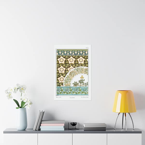 938648612960243111_2048.jpeg Églantier (Wild Rose) from La Plante et ses Applications Ornementales - Maurice Pillard Verneuil (1896) - Art Nouveau Poster Print