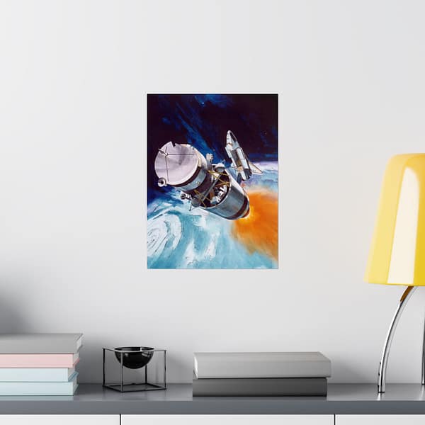 9428359290939796844_2048.jpeg Solar Polar Spacecraft Concept - NASA (1978) - Space Age Poster Print