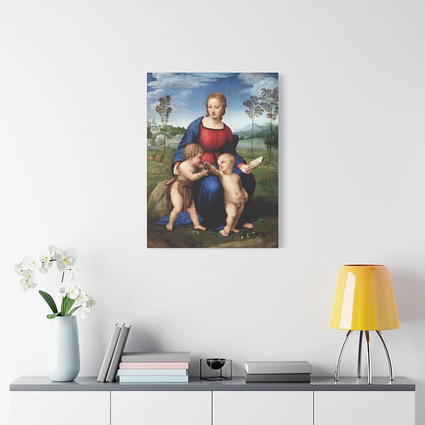 9474739965984437561_2048.jpeg The Alba Madonna - Raphael (c. 1510) - Renaissance Canvas Print