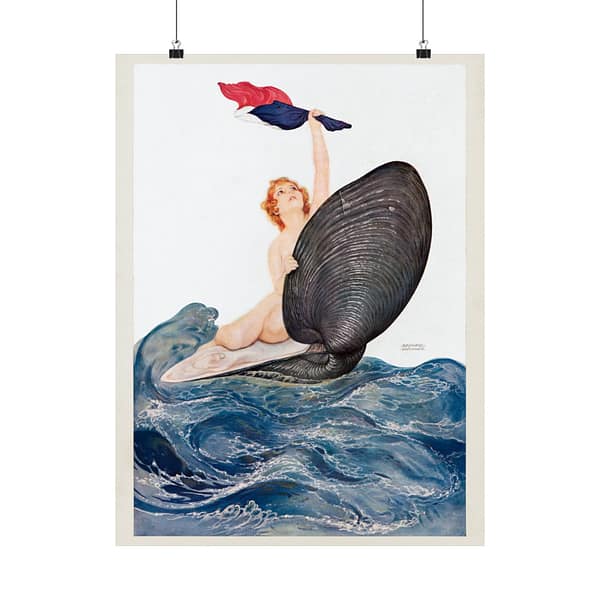 9659391788546600989_2048.jpeg Vive la France - Raphael Kirchner (1917) - Patriotic WWI Poster Print
