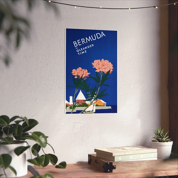 9720445576860677359_2048.jpeg Bermuda in Oleander Time Adolph Treidler (1952) - Vintage Travel Poster Print