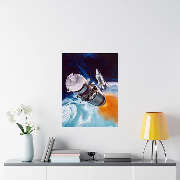9743467819333464444_2048.jpeg Solar Polar Spacecraft Concept - NASA (1978) - Space Age Poster Print