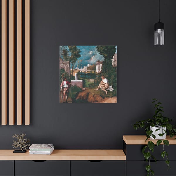 9750681844569777937_2048.jpeg The Tempest - Giorgione (c. 1506-08) - Renaissance Canvas Print