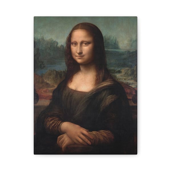 9815780507569775540_2048.jpeg Mona Lisa - Leonardo da Vinci (c. 1503-06) - Renaissance Canvas Print