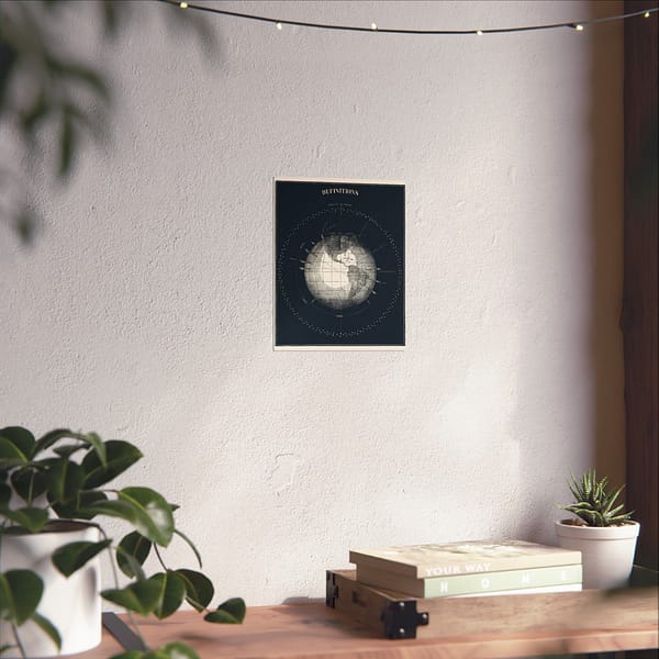 10050494638117417902_2048.jpeg Definitions - Circle of the Heavens - Asa Smith (1851) - Vintage Lithograph Poster Print