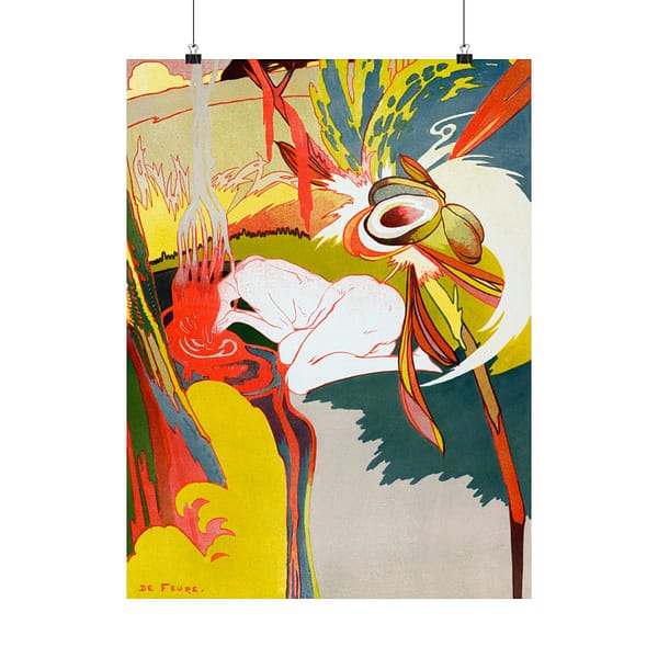 11015880850712885800_2048.jpeg La Source du Mal (The Source of Evil) - Georges de Feure (1894) - Art Nouveau Poster Print