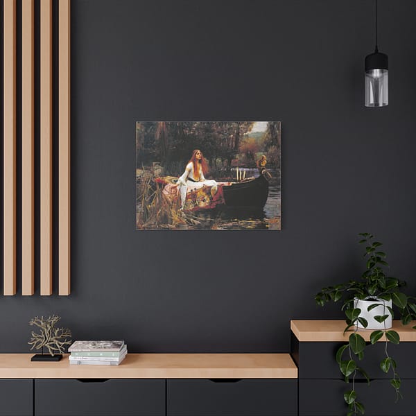 11402719246024737470_2048.jpeg The Lady of Shalott - John William Waterhouse (1888) - Romantic Canvas Print