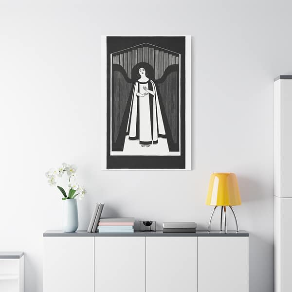 11749880754177387248_2048.jpeg The Music (De muziek) - Samuel Jessurun de Mesquita (c. 1920) - Art Deco Canvas Print