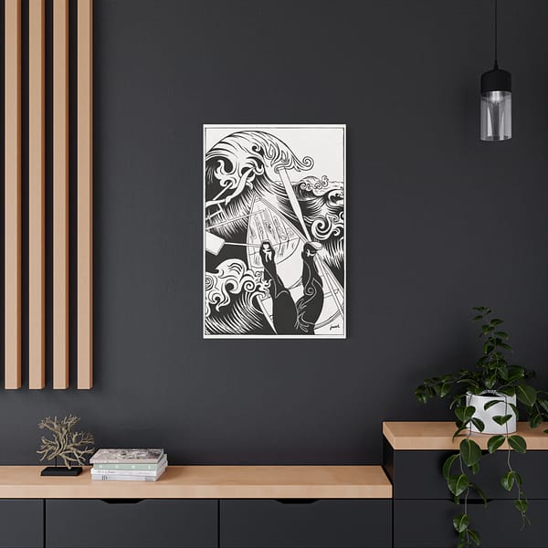 12066601605332213365_2048.jpeg The Wave - Henri-Gustave Jossot (1894) - Vintage Lithograph Canvas Print