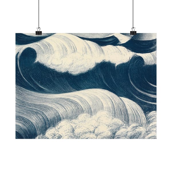 12458359740842044941_2048.jpeg The Wave - Christopher Richard Wynne Nevinson (1917) - Vintage Lithograph Poster Print