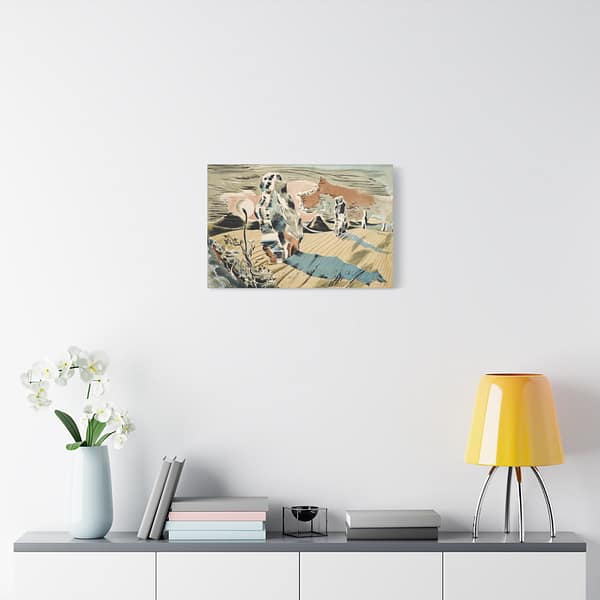 13270169958946744382_2048.jpeg Avebury, Landscape of the Megaliths - Paul Nash (1937) - Vintage Lithograph Canvas Print