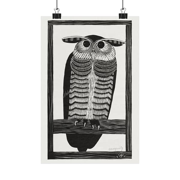 13996879117744937201_2048.jpeg Horned Owl (Hoornuil) - Samuel Jessurun de Mesquita (1915)