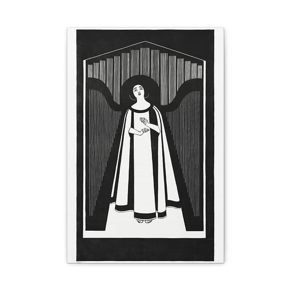 14072054917991151038_2048.jpeg The Music (De muziek) - Samuel Jessurun de Mesquita (c. 1920) - Art Deco Canvas Print