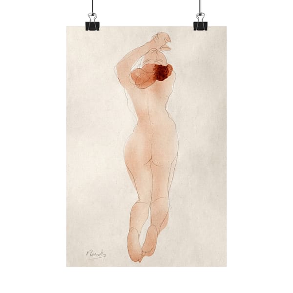 14477204368163794387_2048.jpeg Caresse-Moi Donc, Chéri - Auguste Rodin (1902) - Vintage Lithograph Poster Print