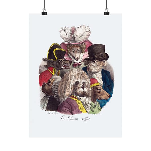 15314569658053994906_2048.jpeg Les Chiens Coiffés (The Well-Groomed Dogs) - Boissy (c. 1825)