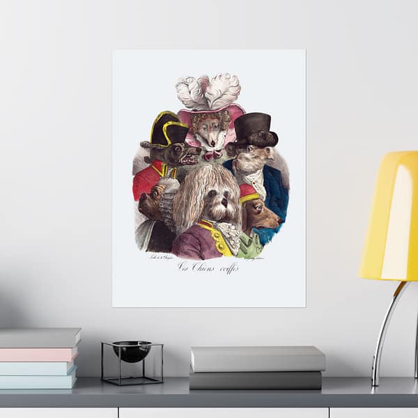 1543684845539484572_2048.jpeg Les Chiens Coiffés (The Well-Groomed Dogs) - Boissy (c. 1825)