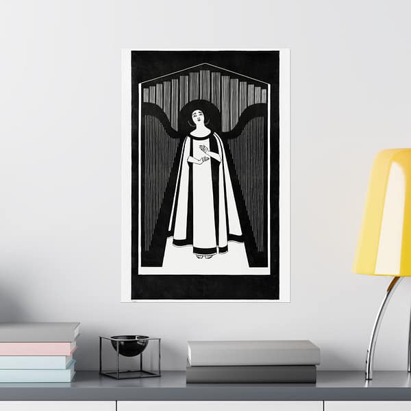 15455779952245607159_2048.jpeg The Music (De muziek) - Samuel Jessurun de Mesquita (c. 1920) - Art Deco Poster Print