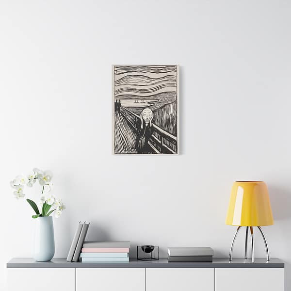 15625222726169743104_2048.jpeg The Scream (Geschrei) - Edvard Munch (1895) - Vintage Lithograph Canvas Print