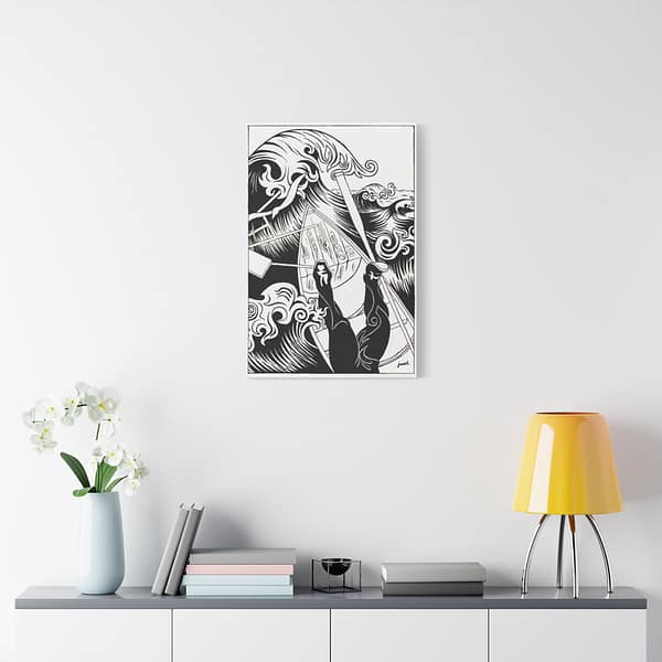 15705043241064276787_2048.jpeg The Wave - Henri-Gustave Jossot (1894) - Vintage Lithograph Canvas Print