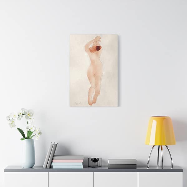 16243389197554969397_2048.jpeg Caresse-Moi Donc, Chéri - Auguste Rodin (1902) - Vintage Lithograph Canvas Print