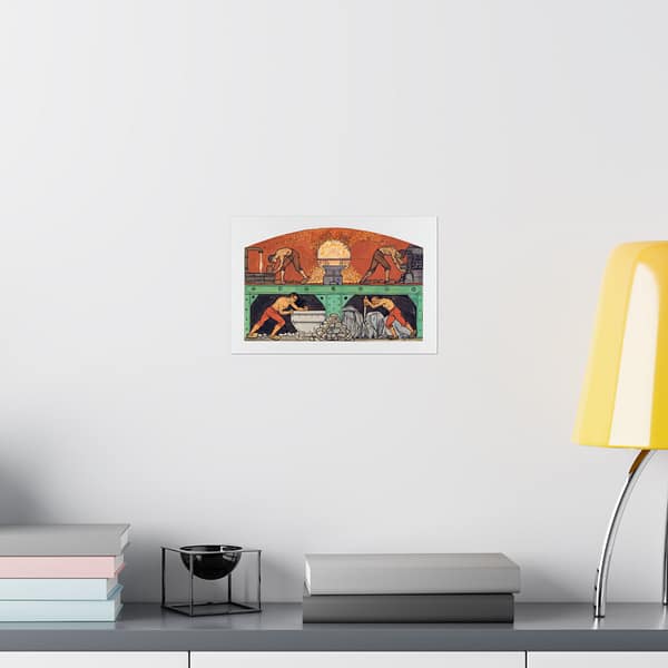 1645288297924878255_2048.jpeg The Industry - Richard Roland Holst (c. 1900-01) - Art Nouveau Poster Print