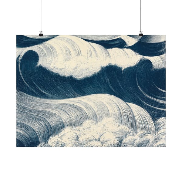 1690142918845801412_2048.jpeg The Wave - Christopher Richard Wynne Nevinson (1917) - Vintage Lithograph Poster Print