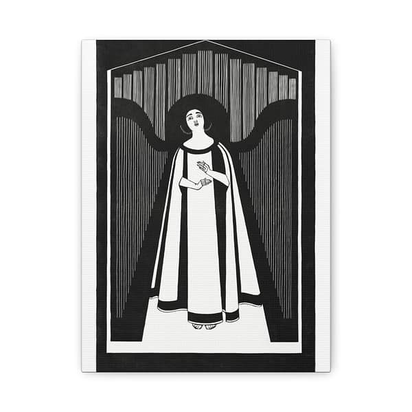 17575634605551151087_2048.jpeg The Music (De muziek) - Samuel Jessurun de Mesquita (c. 1920) - Art Deco Canvas Print