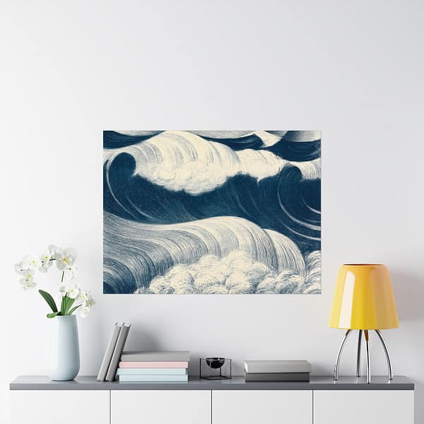 1766597232758298176_2048.jpeg The Wave - Christopher Richard Wynne Nevinson (1917) - Vintage Lithograph Poster Print