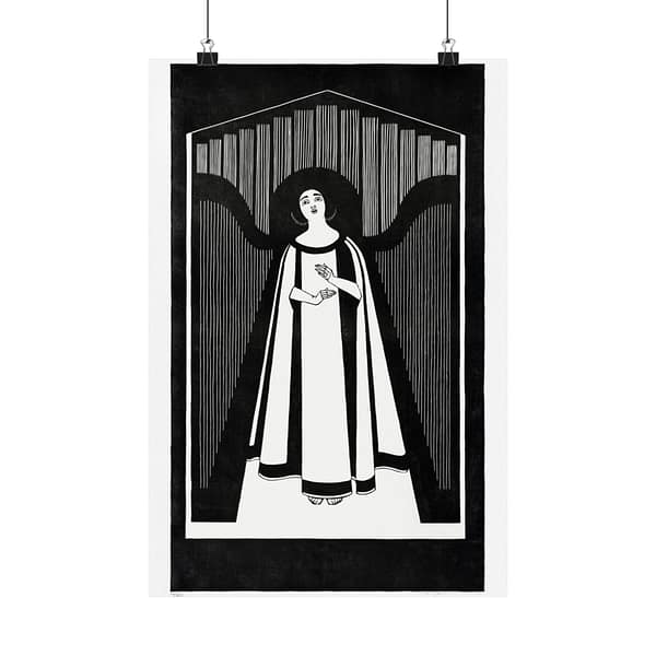17884314914303863918_2048.jpeg The Music (De muziek) - Samuel Jessurun de Mesquita (c. 1920) - Art Deco Poster Print