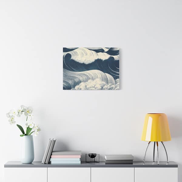 17938348856903403653_2048.jpeg The Wave - Christopher Richard Wynne Nevinson (1917) - Vintage Lithograph Canvas Print