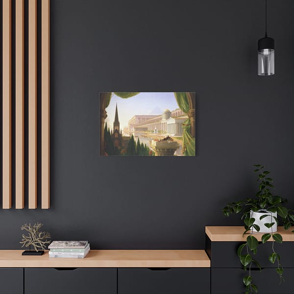 17970674579770744548_2048.jpeg The Architect's Dream - Thomas Cole (1840) - Romantic Canvas Print