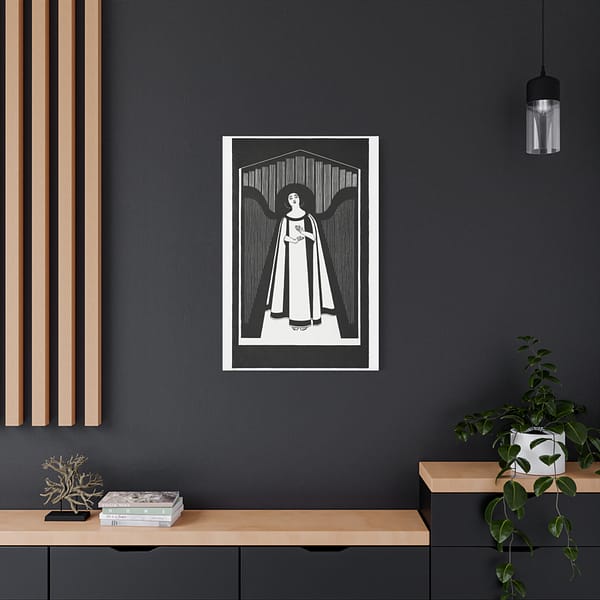 1801115444075553459_2048.jpeg The Music (De muziek) - Samuel Jessurun de Mesquita (c. 1920) - Art Deco Canvas Print