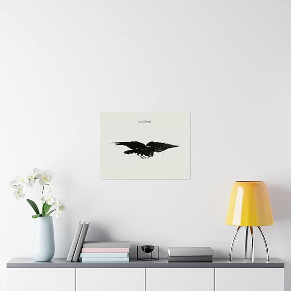 2026419220773646251_2048.jpeg The Flying Raven (Le Corbeau Volant, les Ailes Déployées) - Édouard Manet (1875) - Vintage Lithograph Poster Print