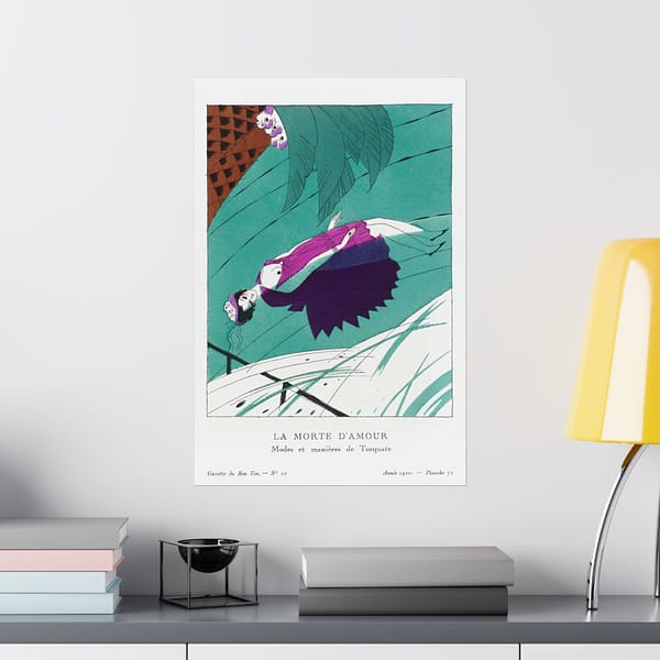 2097117727860447605_2048.jpeg La Morte d'Amour - Modes et manners de Torquate - Charles Martin (1920) - Art Deco Poster Print