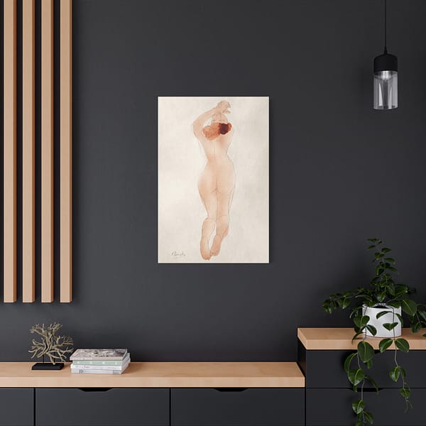 2767179199199486751_2048.jpeg Caresse-Moi Donc, Chéri - Auguste Rodin (1902) - Vintage Lithograph Canvas Print