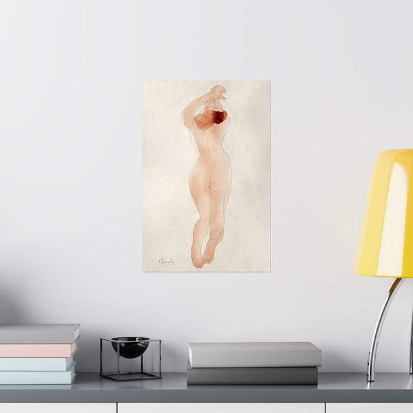 3297313036760243629_2048.jpeg Caresse-Moi Donc, Chéri - Auguste Rodin (1902) - Vintage Lithograph Poster Print
