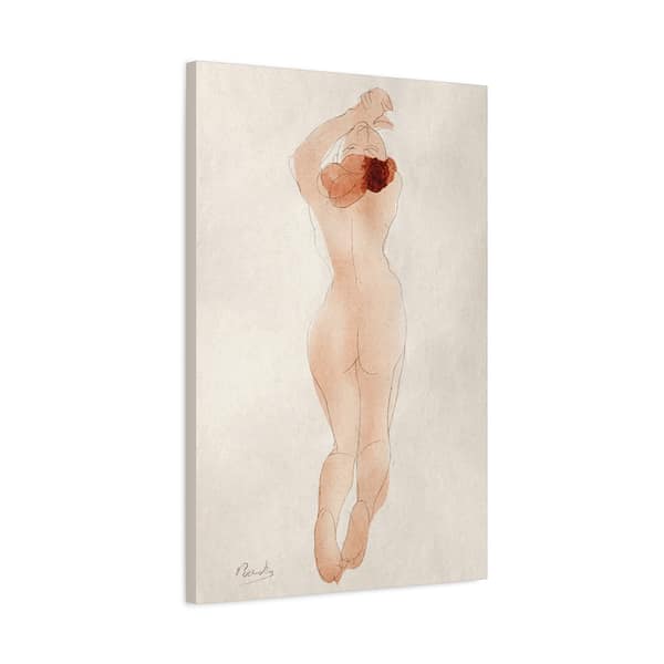 3733527476884282889_2048.jpeg Caresse-Moi Donc, Chéri - Auguste Rodin (1902) - Vintage Lithograph Canvas Print