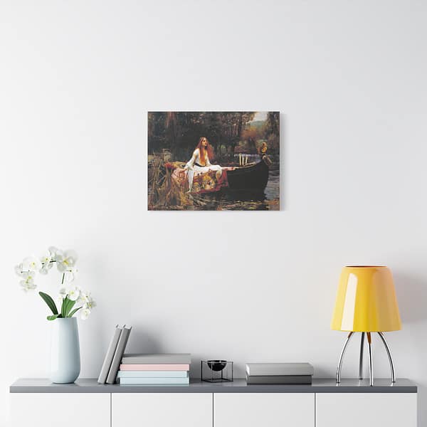 464538121923754690_2048.jpeg The Lady of Shalott - John William Waterhouse (1888) - Romantic Canvas Print