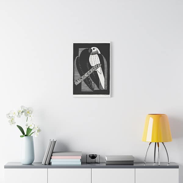 4946178547702229667_2048.jpeg Parakeets (Parkieten) - Samuel Jessurun de Mesquita (1927) - Vintage Lithograph Canvas Print