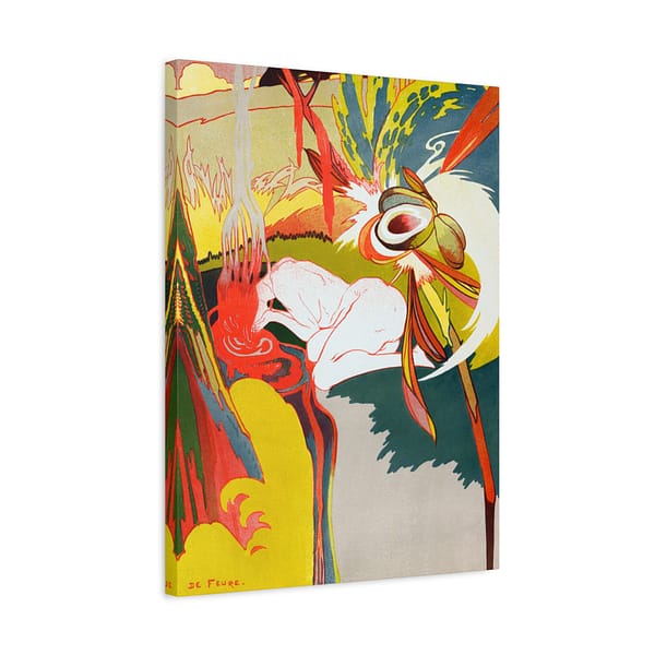 5028637561694922782_2048.jpeg La Source du Mal (The Source of Evil) - Georges de Feure (1894) - Art Nouveau Canvas Print