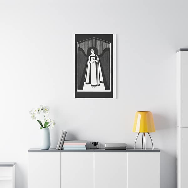 5239186418203123038_2048.jpeg The Music (De muziek) - Samuel Jessurun de Mesquita (c. 1920) - Art Deco Canvas Print