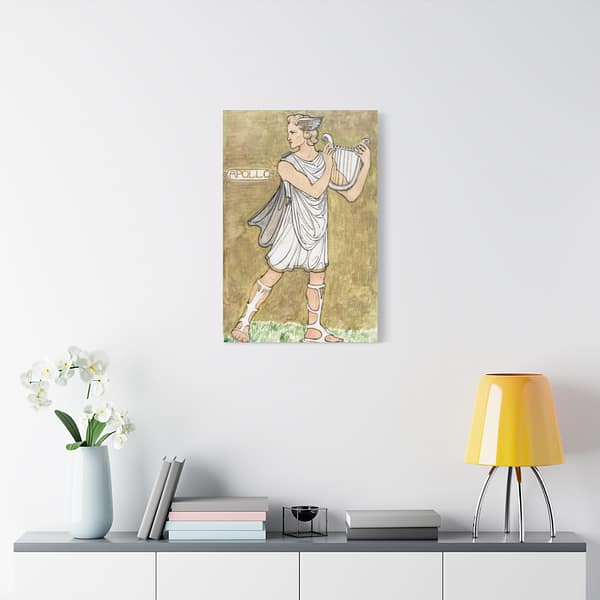 5910176712448563824_2048.jpeg Apollo - Costume Design - Richard Roland Holst (1910) - Art Nouveau Canvas Print
