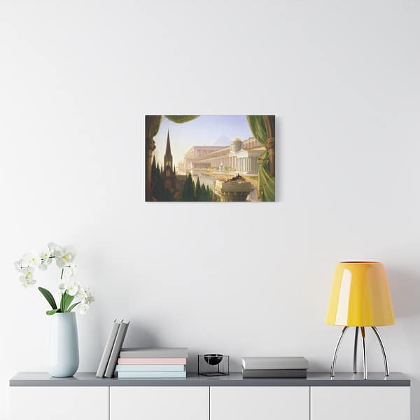 6117691366299801509_2048.jpeg The Architect's Dream - Thomas Cole (1840) - Romantic Canvas Print