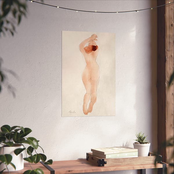 621204642899104408_2048.jpeg Caresse-Moi Donc, Chéri - Auguste Rodin (1902) - Vintage Lithograph Poster Print