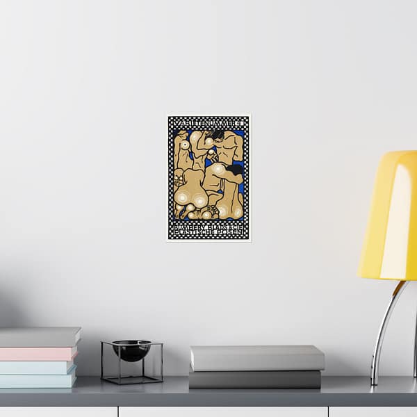 6622834345437862767_2048.jpeg Vaudeville Act 4 - Bumbery Blads & Cie, Plastic Poses - Moriz Jung (1907) - Vintage Lithograph Poster Print