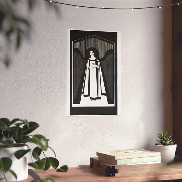 7557543378338383166_2048.jpeg The Music (De muziek) - Samuel Jessurun de Mesquita (c. 1920) - Art Deco Poster Print